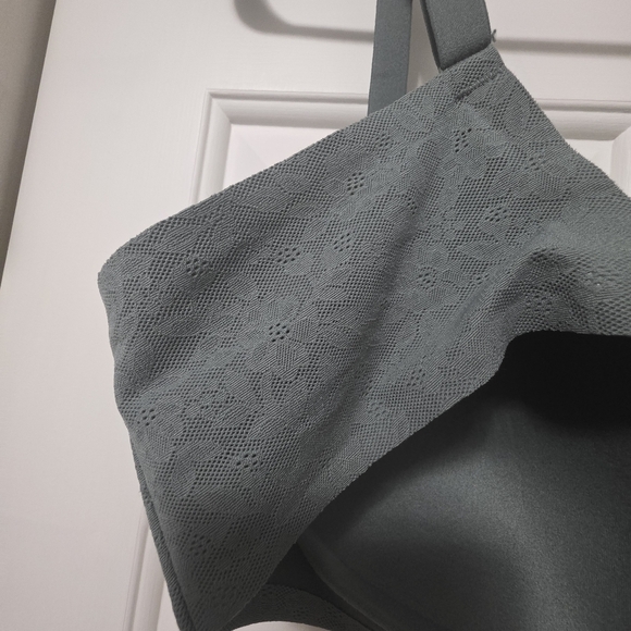 Aerie Smoothiez Lace Bra-ish Wireless Bralette Size Large - Picture 4 of 12